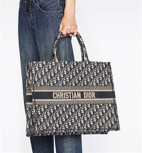 dior medium book tote organizer|christian dior large tote bag.